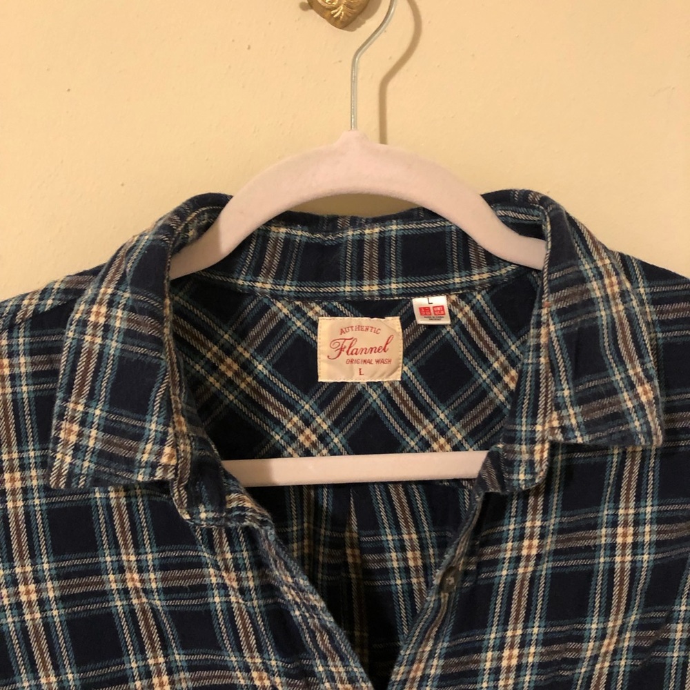 Flannel Tunic Dress - Picture 3 of 4